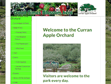 Tablet Screenshot of curranappleorchard.com